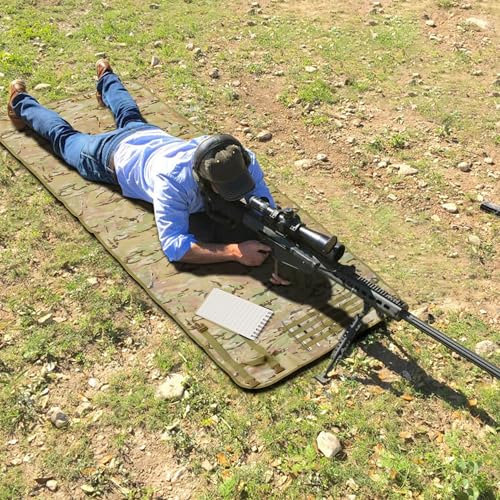 Shooting Mat, Extra Large (95" x 29") Prone Shooting Pad, Roll Up Portable Waterproof Hunting Mats for Range Shooting Hunting