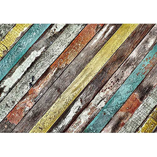 wall26 - Wood Background - Removable Wall Mural | Self-Adhesive Large Wallpaper - 66x96 inches - color: Artwork - 05, size: 66"x96"