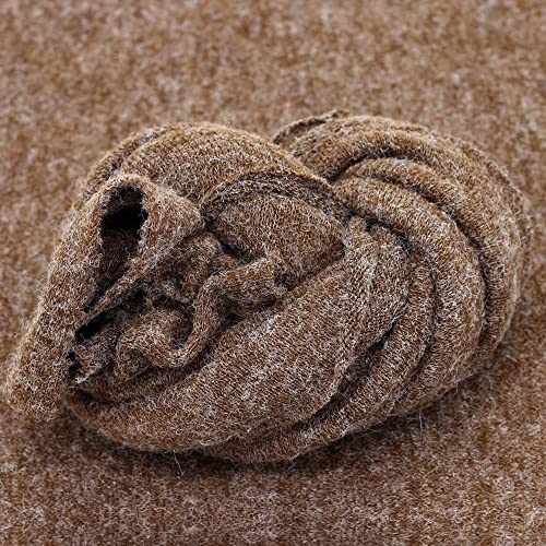 Newborn Photography Props Boys Girls Wrap Baby Photo Props Soft Knit Blanket Cloth (Coffee) - color: Coffee