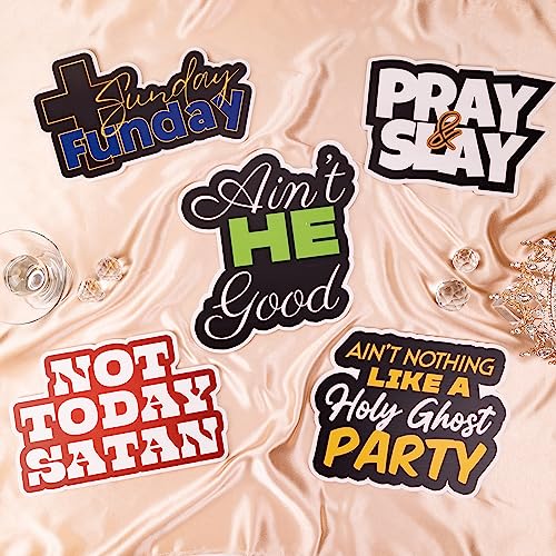 (Church Pack) Elevate Your Photo Booth Experience with Durable & Waterproof Photo Booth Props - Perfect for Weddings, Birthdays, & Photo Booth Businesses - PVC Foamboard Photo Props - color: Church Pack
