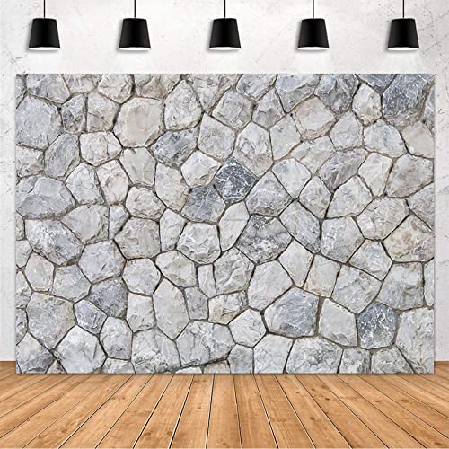 Mehofond Brick Stone Wall Photography Background Home Decor Party Photo Shooting Birthday Party Decoration Backdrop Banner Studio Photo Props 8x6ft - size: 8x6ft