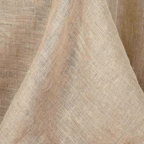 Efavormart 90x132 Wholesale Natural Rustic Burlap Tablelinens Jute Rectangle Tablecloth for Wedding Event Decoration - color: Natural Rustic, size: 132" x 90" (Rectangular)