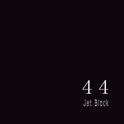 Seamless Photography Background Paper Roll, Black Photo Paper Backdrop for Photography, Video and Streaming (107''x16' Jet) - color: Jet, size: 107" x16'