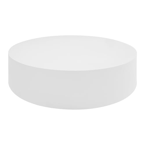 Round Mannequin Display Pedestal Stands Cylinder Stands,Party Event Decor Platform Base Stands For Model Jewelry Display Home Boutiques (White,23.6x5.9in) - color: White,23.6x5.9in