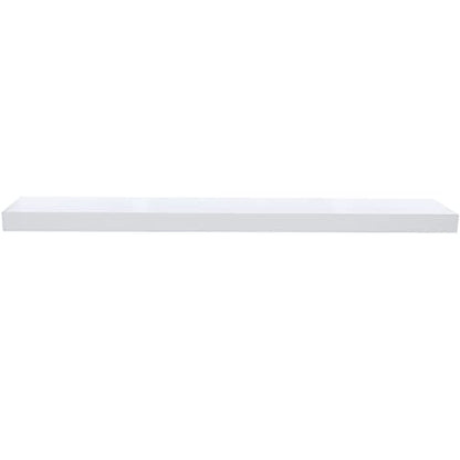 Ballucci Floating Shelf, 36" Wood Wall Shelf with Invisible Brackets for Bathroom, Living Room, Bedroom, Kitchen, Nursery, 6" Deep, White - color: White, size: 36" - 1 Piece