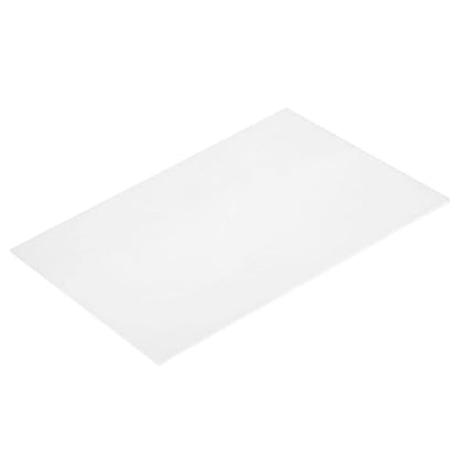 MECCANIXITY Stained Glass Sheet Mosaic Tile 7.9 Inch x 5.9 Inch White Stained Glass Sheets for Crafts DIY Art Project - color: White