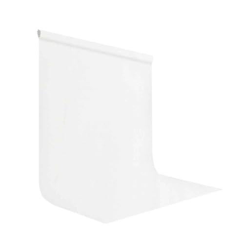 White Screen Backdrop for Photography 5x7ft Zoom Meeting, Game Live Steaming and Photo Studio Shooting Props - color: White, size: 5x7ft