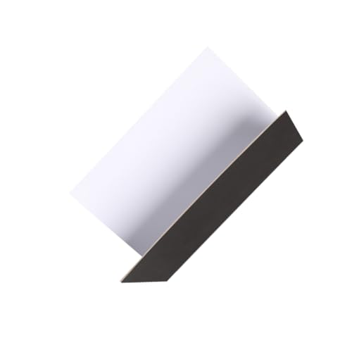 Collapsible Photography Reflective Cardboard Board with Silver White Black Surfaces, Portable Photo Backdrop for Studio and Outdoor Lighting, Tabletop Photo Shoot Reflector Tool