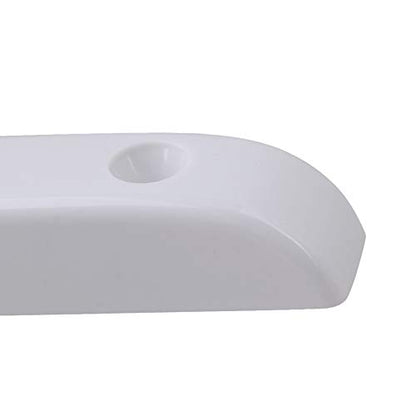 Guitar Thumb Rest Bass Finger Rest Smooth Plastic Guitar Thumbrest Lightweight Thumb/Push Rests with Mounting Screws White