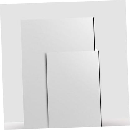 Collapsible Photography Reflective Cardboard Board with Silver White Black Surfaces, Portable Photo Backdrop for Studio and Outdoor Lighting, Tabletop Photo Shoot Reflector Tool