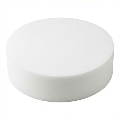 FromJennWithLove 9x2 Inch Cake Dummy – 9in Round Styrofoam Form, 2in Tall – USA-Made for Decorators, Bakers & Fake Cake Displays