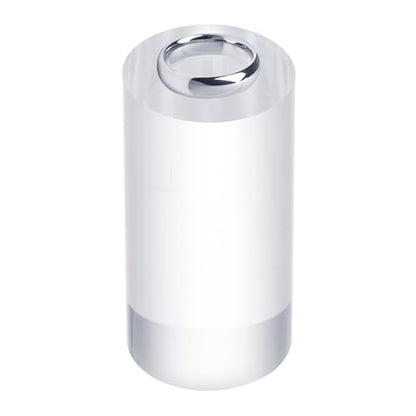uxcell Acrylic Cylinder Display Blocks, 30 x 60 mm/1.2" x 2.4" Clear Jewelry Display Base Polished Cube Riser Stand Display Holder Base for Ring Jewelry Cosmetics Crafts - size: 30 x 60mm