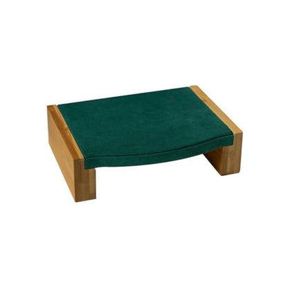 Jewelry Display Stand Earrings Display Rack Bracelet Jewelry Display Stand Mall Luxury High-end Green Velvet Display Props Jewelry Holder Organizer(Medium) - size: Medium