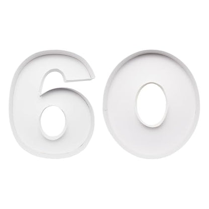 Charcuterie Cardboard Number Fillable Shaped Treat Decorative Box Anniversary Birthday Table Centerpiece (60&90 Style, 9inch) - size: 9inch, style: 60&90 Style