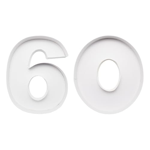 Charcuterie Cardboard Number Fillable Shaped Treat Decorative Box Anniversary Birthday Table Centerpiece (60&90 Style, 9inch) - size: 9inch, style: 60&90 Style