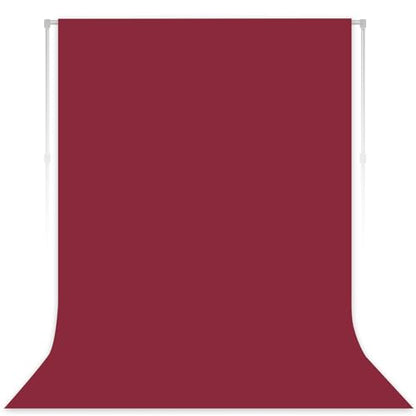 5x7ft Burgundy Cloth Photography Backdrop Solid Color Photo Background Video Props LY666 - color: Burgundy, size: 5X7 FT