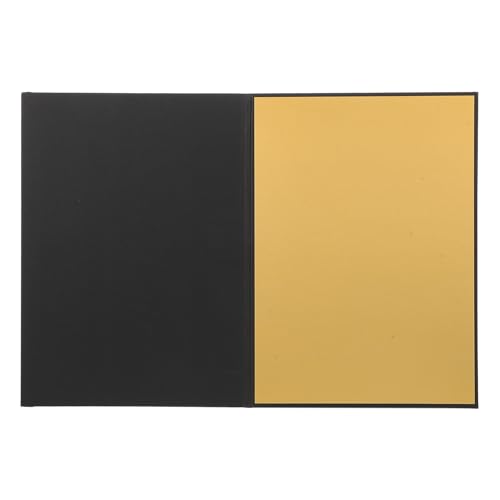 VILLCASE A4 Gold Photography Light Reflector Board, Portable Foldable Light Control Panel for Product Shot Lighting, Flat Lay and Studio Photo Accessories