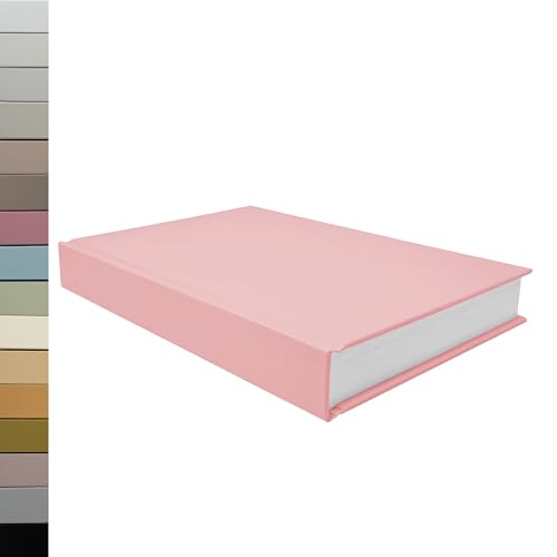 CovoBook™ Blank Hardcover | Premium Sketchbook Journal Guest Book | Photo Prop Home Decor (Taffy, Size 9) - color: Taffy, size: Size 9
