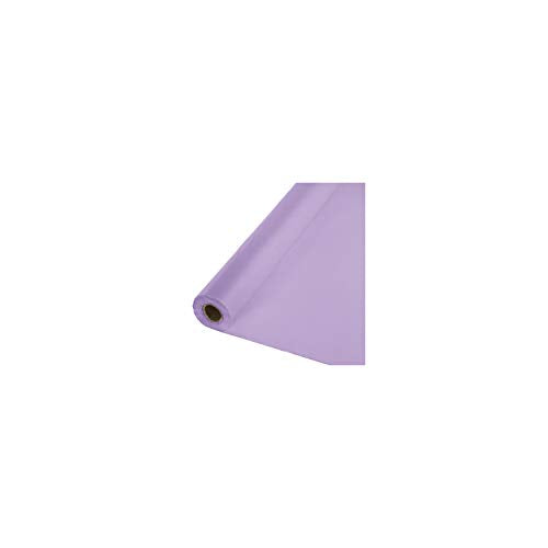 Creative Converting Roll Plastic Table Cover, 100-Feet, Luscious Lavender (Retail packaging may vary), one size, 13013 - color: Lavander