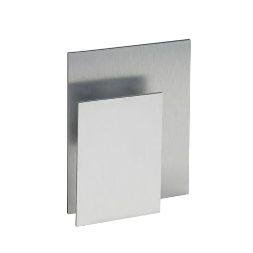 AlumaComp Aluminum Archival Painting & Mounting Panel, 8x8", Double-Sided, 100% Archival, Acid-Free, 4mm Thick, for All Media - Ideal for Professional Photographers, Fine Artists, Graphic Artists - size: 8x8"
