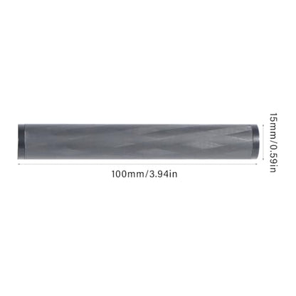 Portable Mounting Tube 100mm Length Double 1 / 4inch Female Thread for Light Stands Camera Rigs and Video Photography Tool