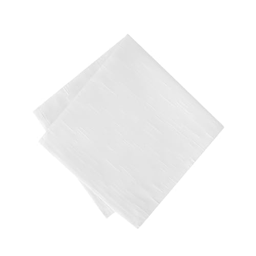 Elrene Home Fashions Continental Solid Texture Water and Stain Resistant Fabric Dining Napkins, Set of 4, 17"x17", White - color: White, size: 17" x 17" (Set of 4)