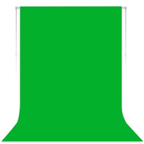 Green Screen Key Backdrop, Polyester, 5X7 FT, Photography Background, Machine Washable, Green, LY166 - color: Green, size: 5X7 FT