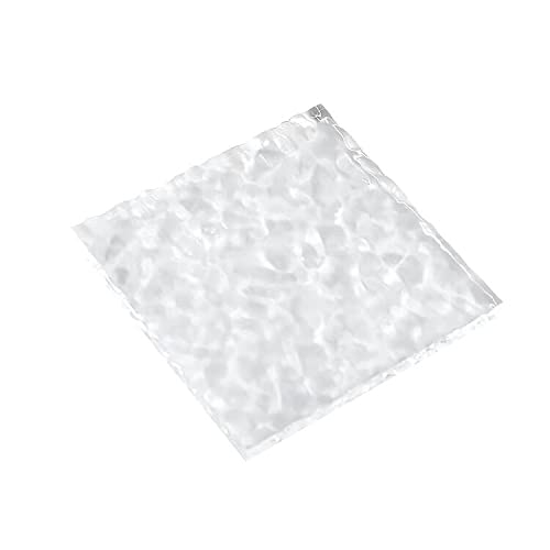 Photo Background Props Acrylic Mirror Cosmetic Shooting Accessories Transparent Water Ripple Background Photography Backdrops Decorations (Square15cm,4Pcs)