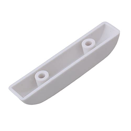 Guitar Thumb Rest Bass Finger Rest Smooth Plastic Guitar Thumbrest Lightweight Thumb/Push Rests with Mounting Screws White