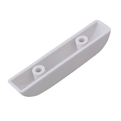 Guitar Thumb Rest Bass Finger Rest Smooth Plastic Guitar Thumbrest Lightweight Thumb/Push Rests with Mounting Screws White