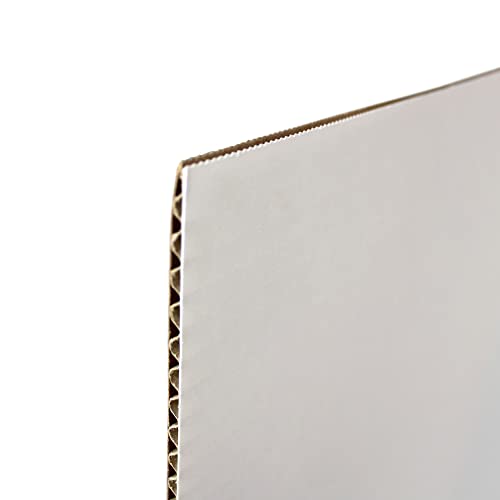 Flipside Products 36” x 48” Project Boards for Presentations, Science Fair, School Projects, Event Displays and Trifold Picture Board, Proudly Made in USA - Clay White - 10 Pack - color: Clay White, size: 10 Pack