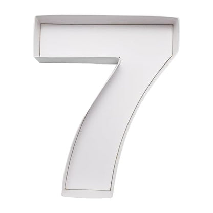 Charcuterie Cardboard Number Fillable Shaped Treat Decorative Box Anniversary Birthday Table Centerpiece (7 Style, 9inch) - size: 9inch, style: 7 Style