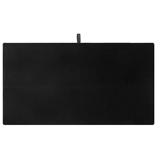 Juvale Black Velvet Jewelry Display Trays - Multipurpose Ring Display & Bracelet Holder - Soft Velvet Surface & Plush Boards - Space-Saving Stackable Jewelry Trays - Pack of 6, 14 in, Rectangular