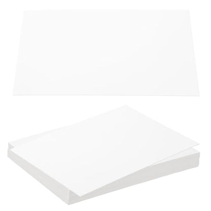 PATIKIL 7x5x0.04" Chipboard Sheets, 20Pcs 40PT Thick Book Board Binders Board Sturdy Bookbinding Supplies for Book Binding Cover, White - color: White, size: 7x5x0.04"