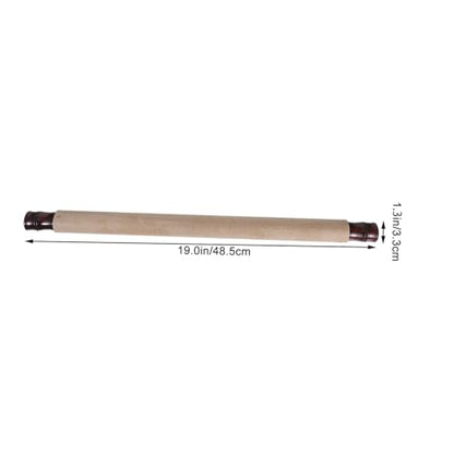 NUOBESTY 2pcs Scroll Mounting Rods with Shaft Calligraphy and Painting Tools for Easy Artwork Display for Photography and Advertising Projects Versatile Craft Supplies