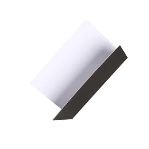 UKCOCO Folding Reflective Board Photography Backdrop Portable Silver Black White Thick Reflector for Studio and Outdoor Photo Shooting
