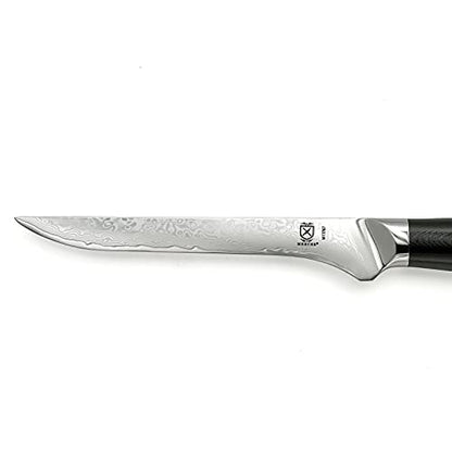 Mercer Culinary M13787 Premium Grade Super Steel, 6-Inch Boning Knife, G10 Handle - style: Boning Knife G10 Handle 6 Inch