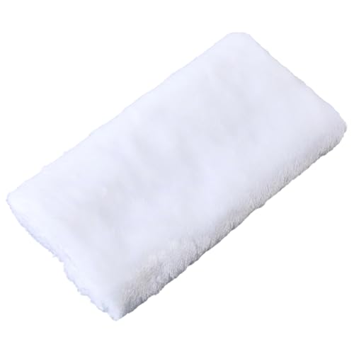 CREATCABIN White Small Fluffy Area Rug Small Product Photo Background Cloth Square Faux Fur Sheepskin Cushion Luxury Photo Props for Tabletop Photography Nail Art Jewelry Display Decor 20x20Inch