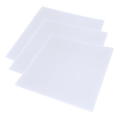 LED Light Diffuser Board Diffusion Cover Sheet Anti-Glare for Soften Ceiling Light LED Downlight, Spotlight, Led Panel, Track Light (11.8x11.8x0.039in)