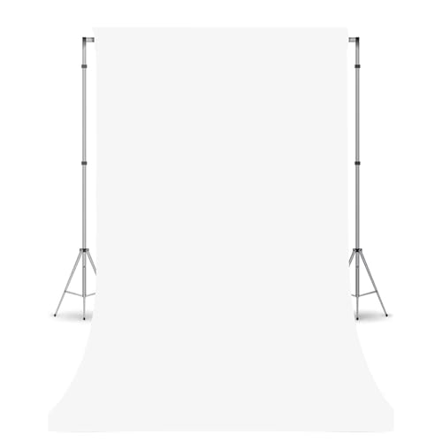 White Photography Backdrop for Photoshoot, Photo Backdrop Curtain, Perfect White Backdrops for Party Portrait Photoshoots Video Studio 3FTx5FT - color: White, size: 3x5 FT