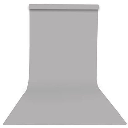 Seamless Photogrphy Background Paper, Paper Backdrop Roll for Photoshoot, 53" x16', Pursuit Grey - color: Pursuit Grey, size: 53"x16'