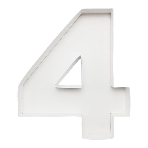 Charcuterie Cardboard Number Fillable Shaped Treat Decorative Box Anniversary Birthday Table Centerpiece (4 Style, 9inch) - size: 9inch, style: 4 Style