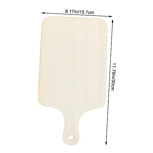 3Pcs Wooden Pizza Tray Mini Cake Dessert Serving Board for Fruit Presentation Photography Props DIY Ready for with Smooth Edges and Natural Finish