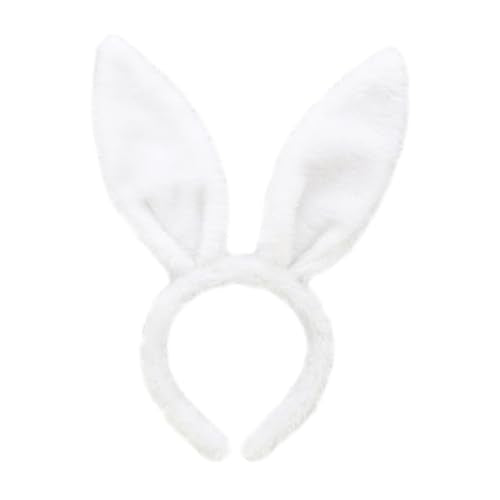 YOWOCAL Bunny Ear Headband Headwear - color: White