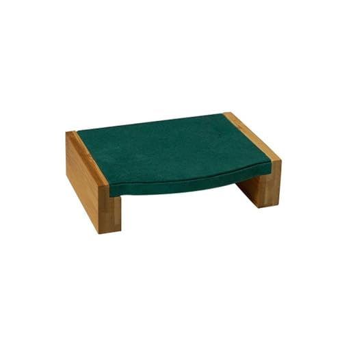 Jewelry Display Stand Earrings Display Rack Bracelet Jewelry Display Stand Mall Luxury High-end Green Velvet Display Props Jewelry Holder Organizer(Small) - size: Small