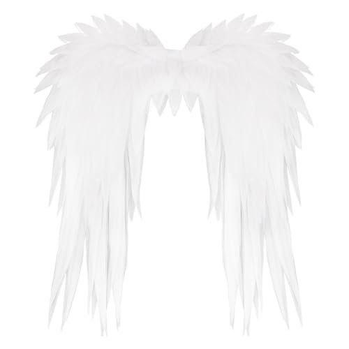 Adult Angel Wings 3.6Ft Angel Wings Costume Accessories for Women Costume Photoshoot Prop Cosplay Birthday Party Photography Lightweight Fairy Wings - color: White, size: 3.6Ft
