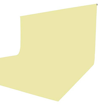 ISSUNTEX 6X9 ft/1.8X2.7 Meters Beige Background Photo Backdrop, Photo Studio, Collapsible High Density Screen for Video Photography and Television - color: Beige, size: 6X9 ft