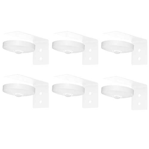 Rechargeable Picture Lights for Wall,Under Cabinet Lighting,1500mAh Rechargeable Battery Operated Picture Frame Lights for Kitchen, Closet, Shelf - 3 Color Temps & 13 RGB (6 Packs White) - color: White, size: 6 Packs