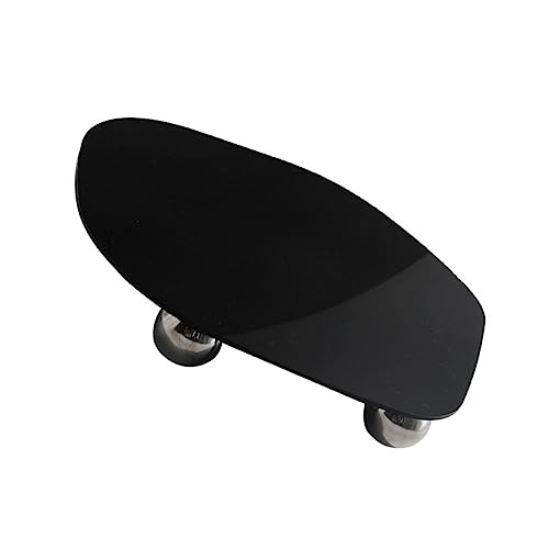IMIKEYA Photography Background Tray for Aromatherapy Products Black Photo Prop Reflective Display Sturdy Easy to Clean