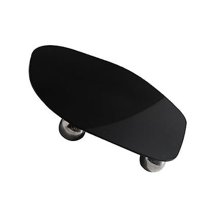 IMIKEYA Photography Background Tray for Aromatherapy Products Black Photo Prop Reflective Display Sturdy Easy to Clean